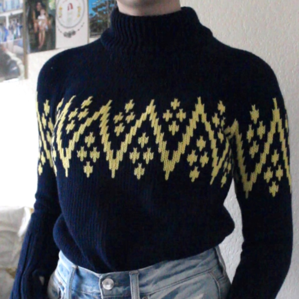 ZARA Knit Turtleneck Sweater